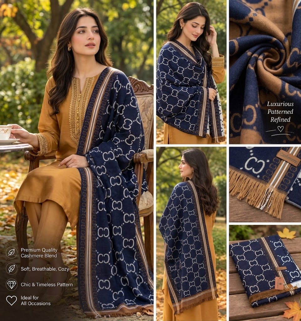 Navy Luxe Interlink